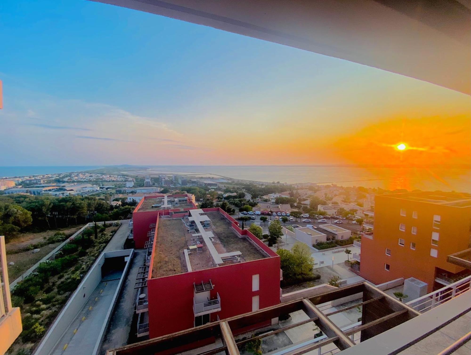 Luxueux T3 Piscine Et Vue Somptueuse Apartment Sete Exterior photo